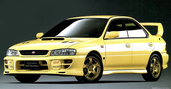 限界値引き中 美品）インプレッサ 初期 GC8 STI Ver3 フォグカバー